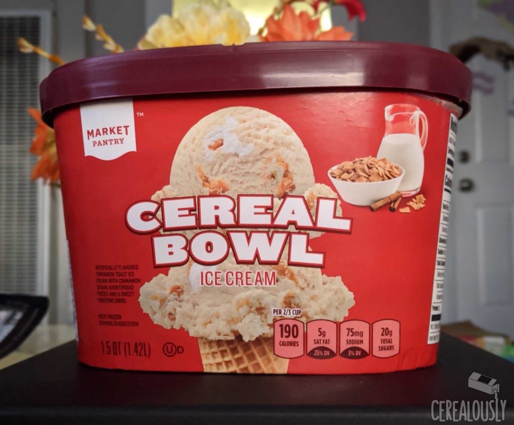 Market Pantry Cereal Bowl Ice Cream Review Cinnamon Toast Packaging