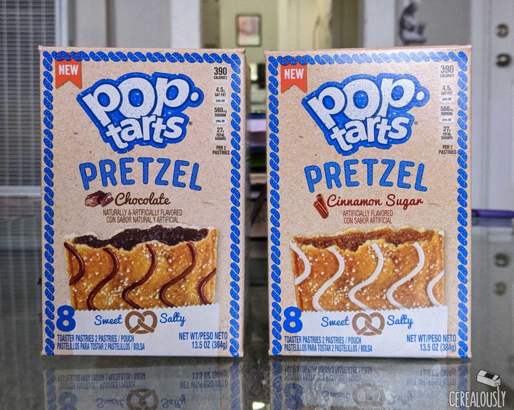 Kellogg's New Pretzel Pop-Tarts Review - Boxes