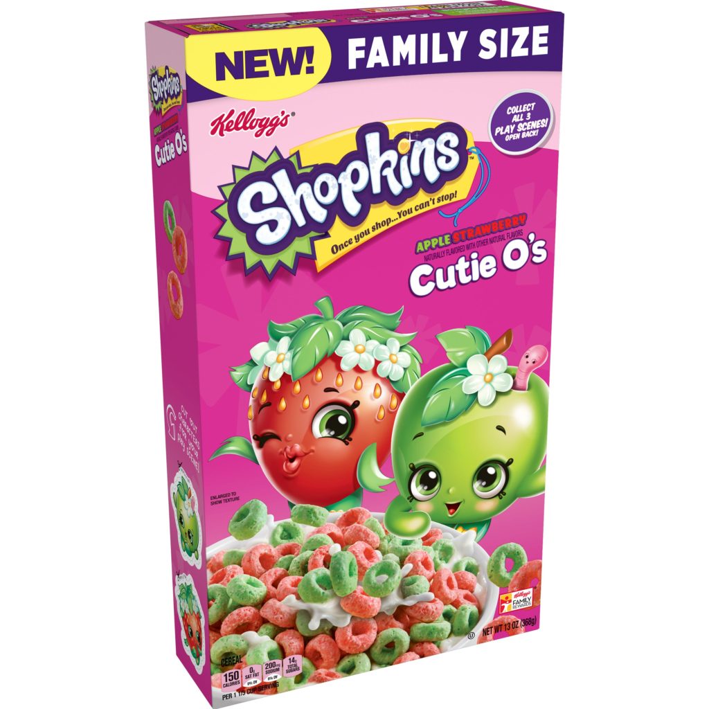 Kellogg's Shopkins Cutie O's Cereal