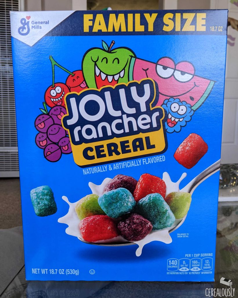New Jolly Rancher Cereal Review Box