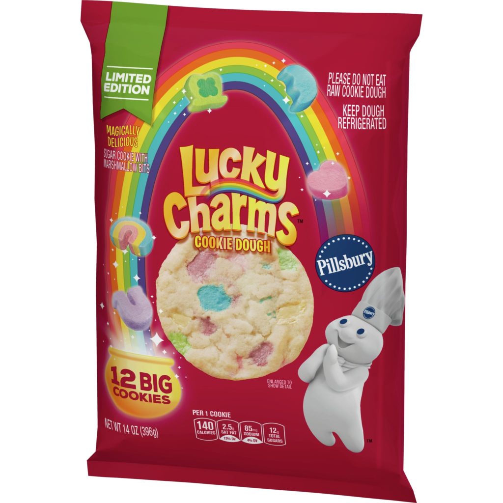 Pillsbury Lucky Charms Cookie Dough - Cereal Cookies