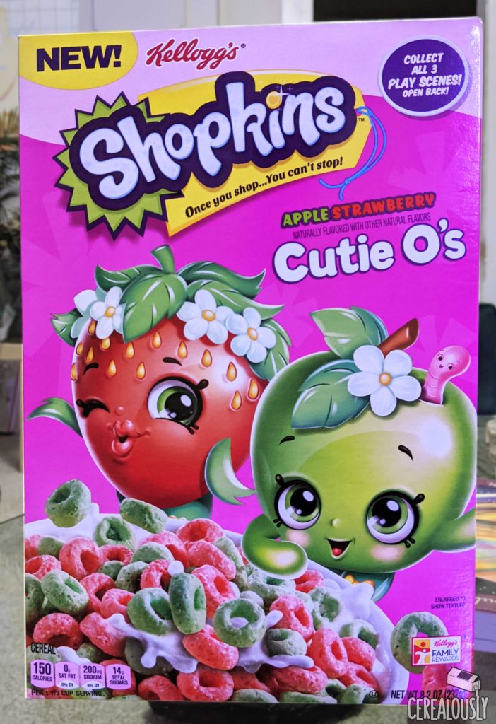 Kellogg's New Shopkins Cutie O's Cereal Review - Box