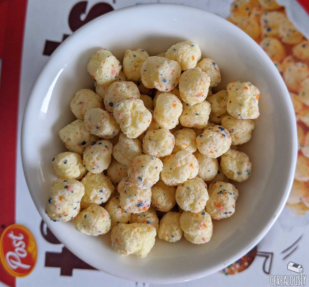 Birthday Cake Timbits Cereal Review