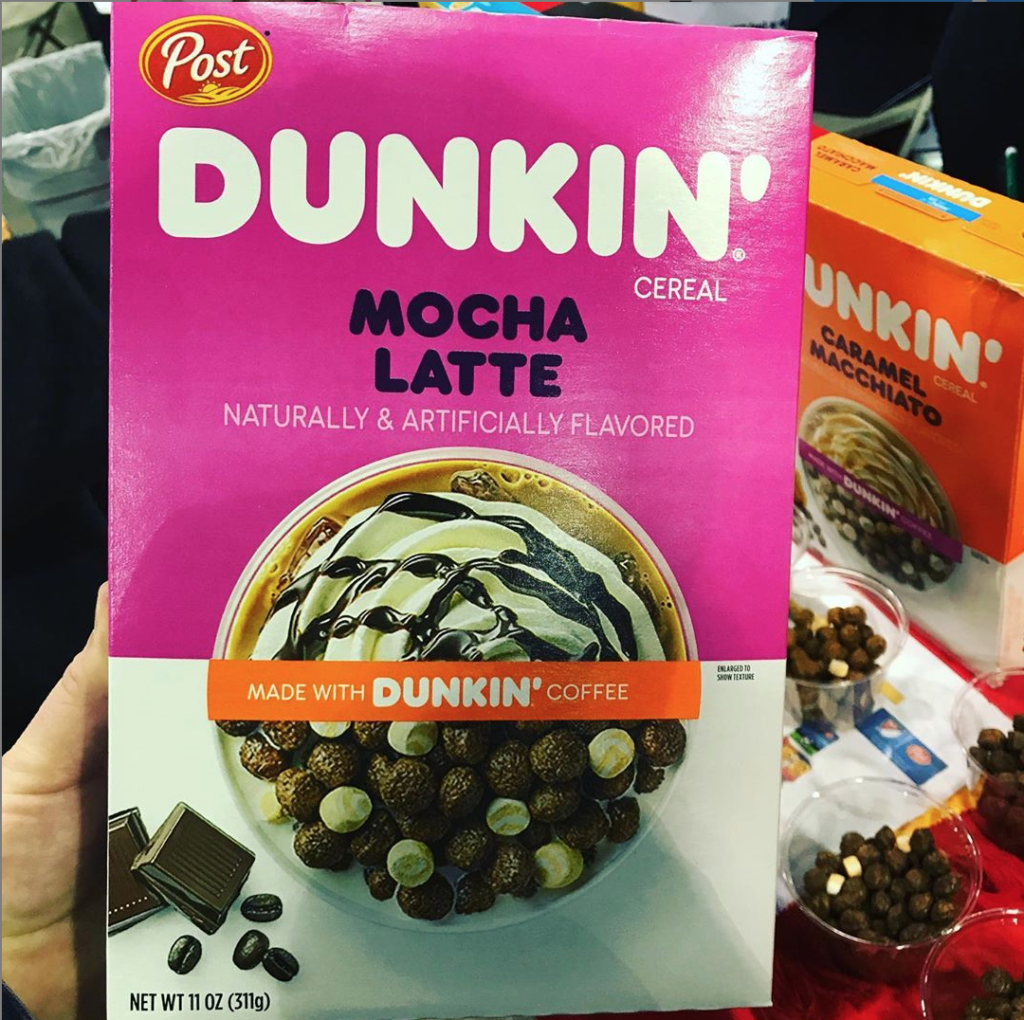 New Dunkin' Donuts Cereals 2020 Mocha Latte & Caramel Macchiato