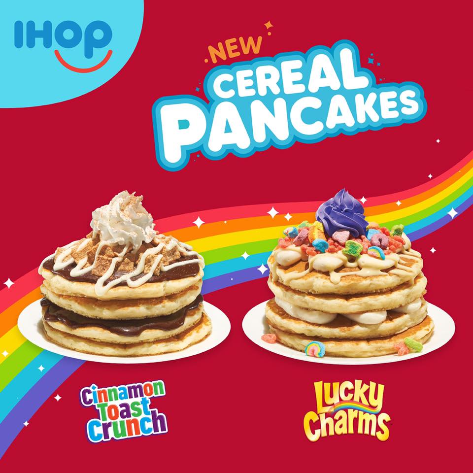 IHOP Added Cereal Pancakes and Milkshakes to the Menu