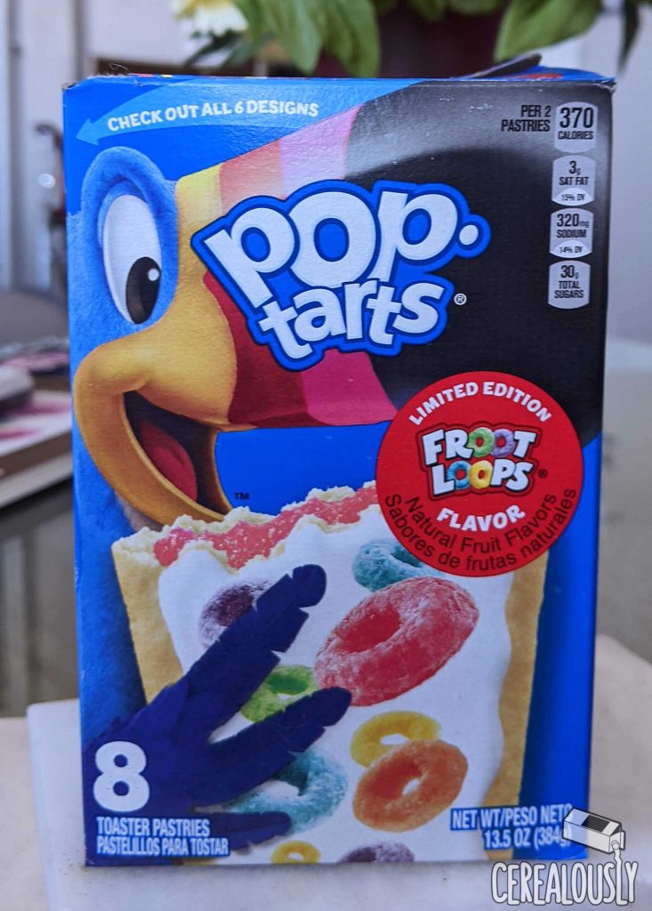 Kellogg's New Froot Loops Pop-Tarts Review - Box