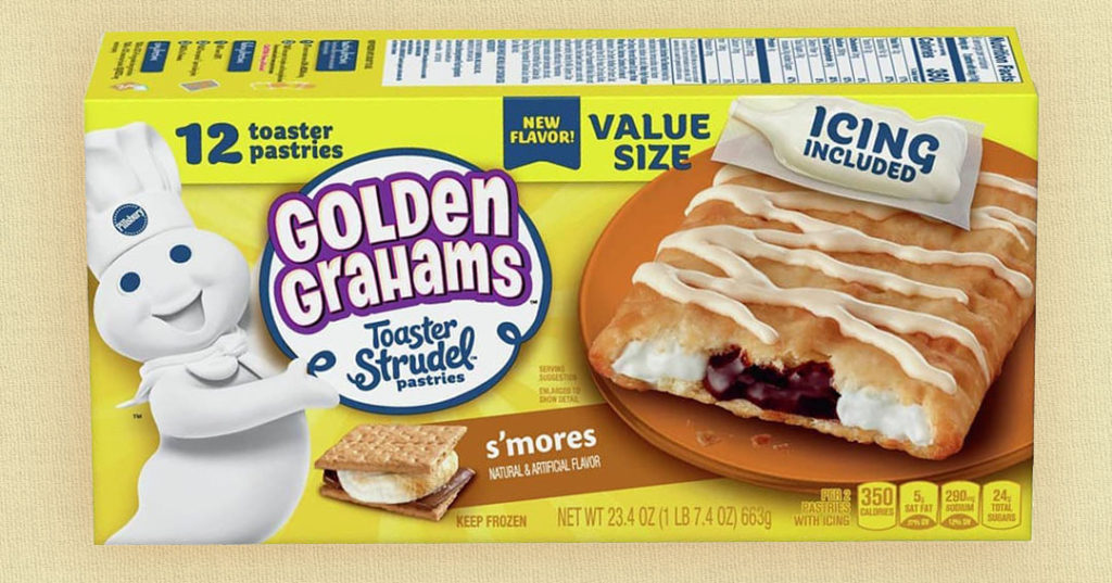 New Golden Grahams S'Mores Toaster Strudel