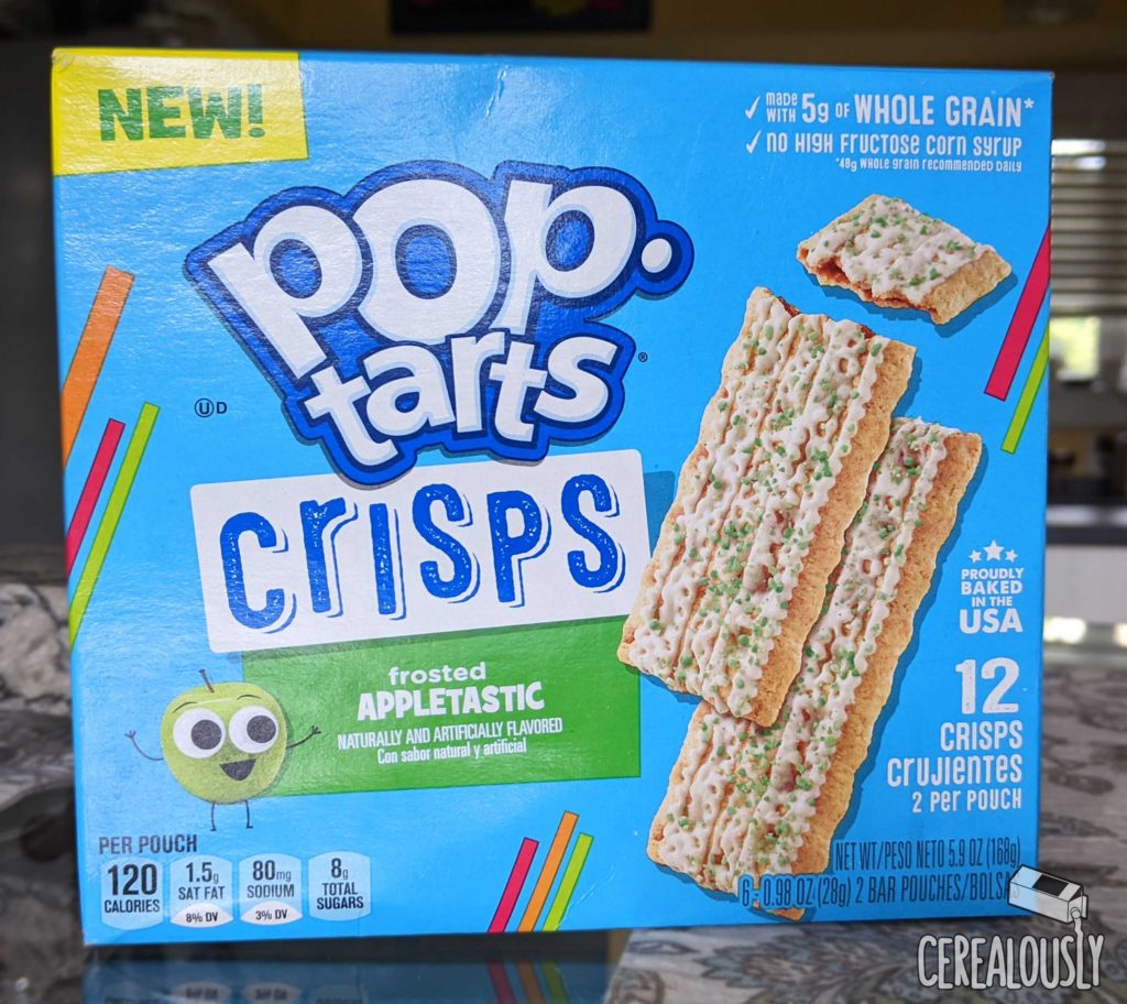 New Appletastic Pop-Tarts Crisps Box Review