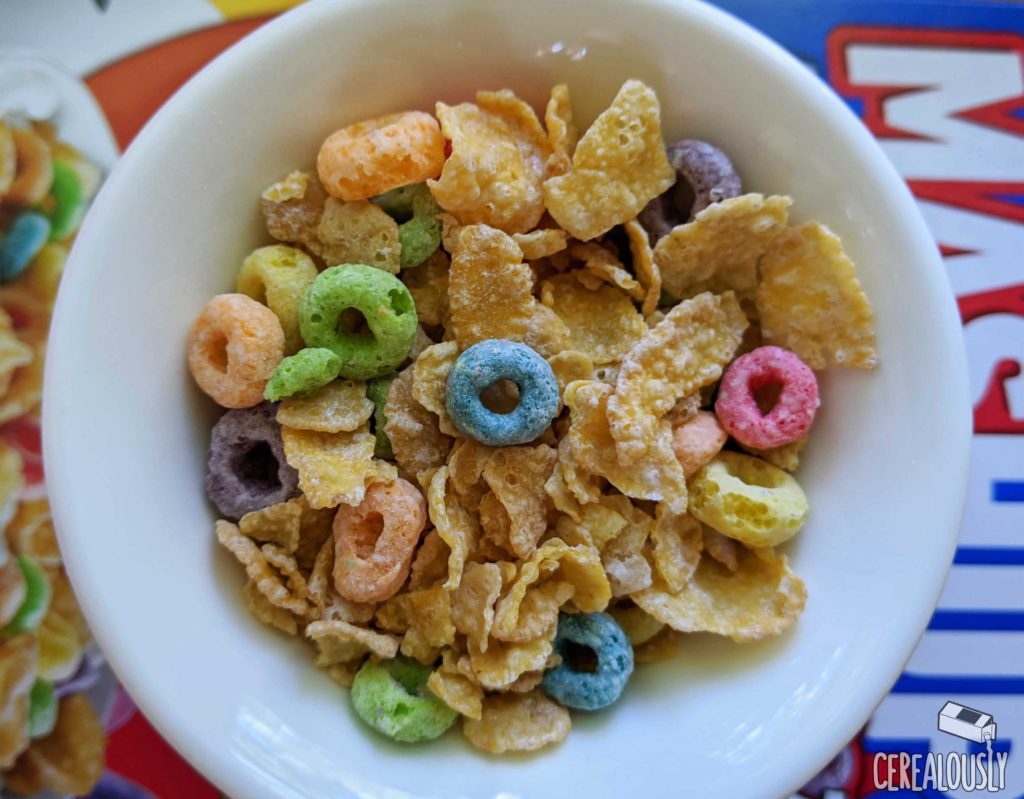 New Kellogg's Mashups Cereal Review Frosted Flakes + Froot Loops Review