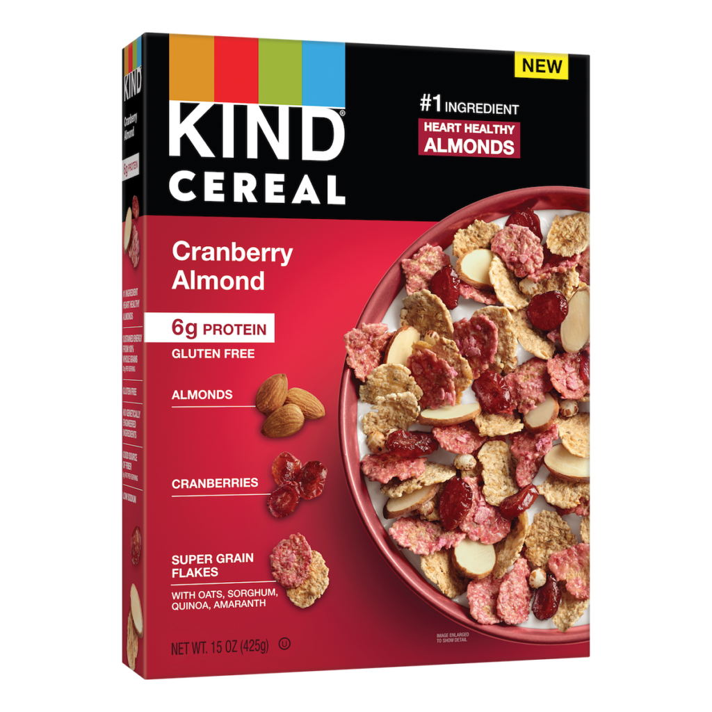 KIND Cereal Cranberry Almond Box