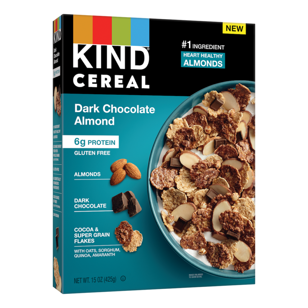 KIND Cereal Dark Chocolate Almond Box