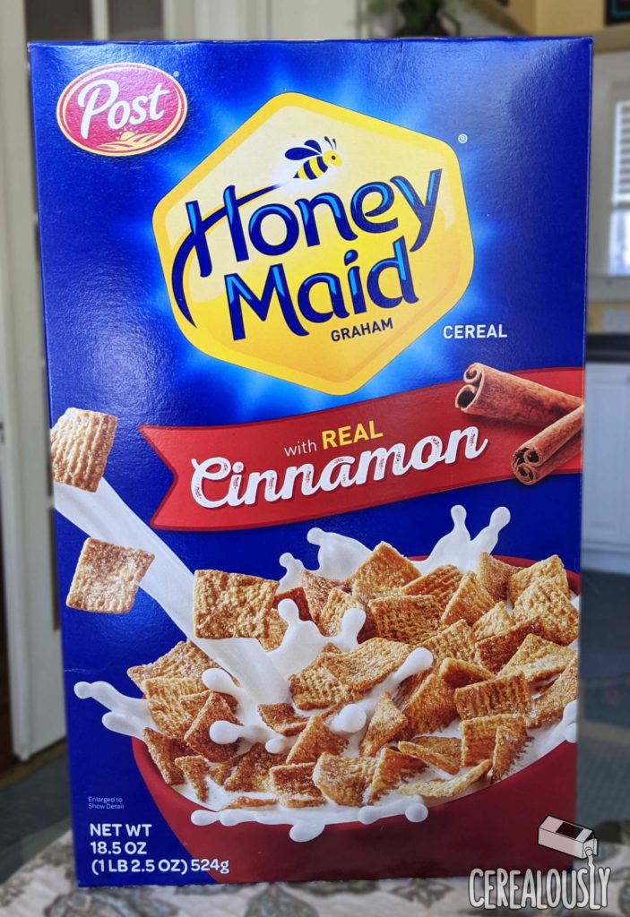 New Honey Maid Cinnamon Graham Cereal Review Box