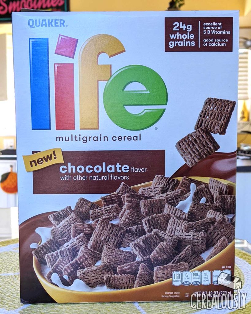 New Chocolate Life Cereal Review Box