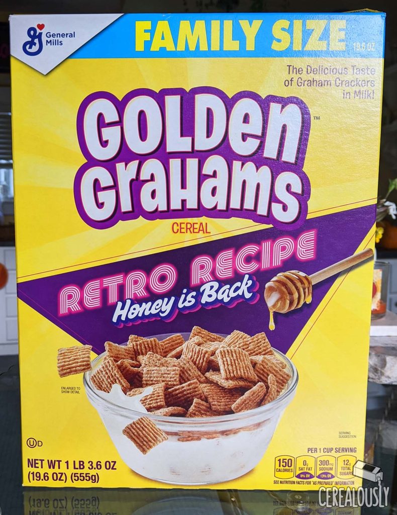 Retro Recipe Golden Grahams with Honey Box