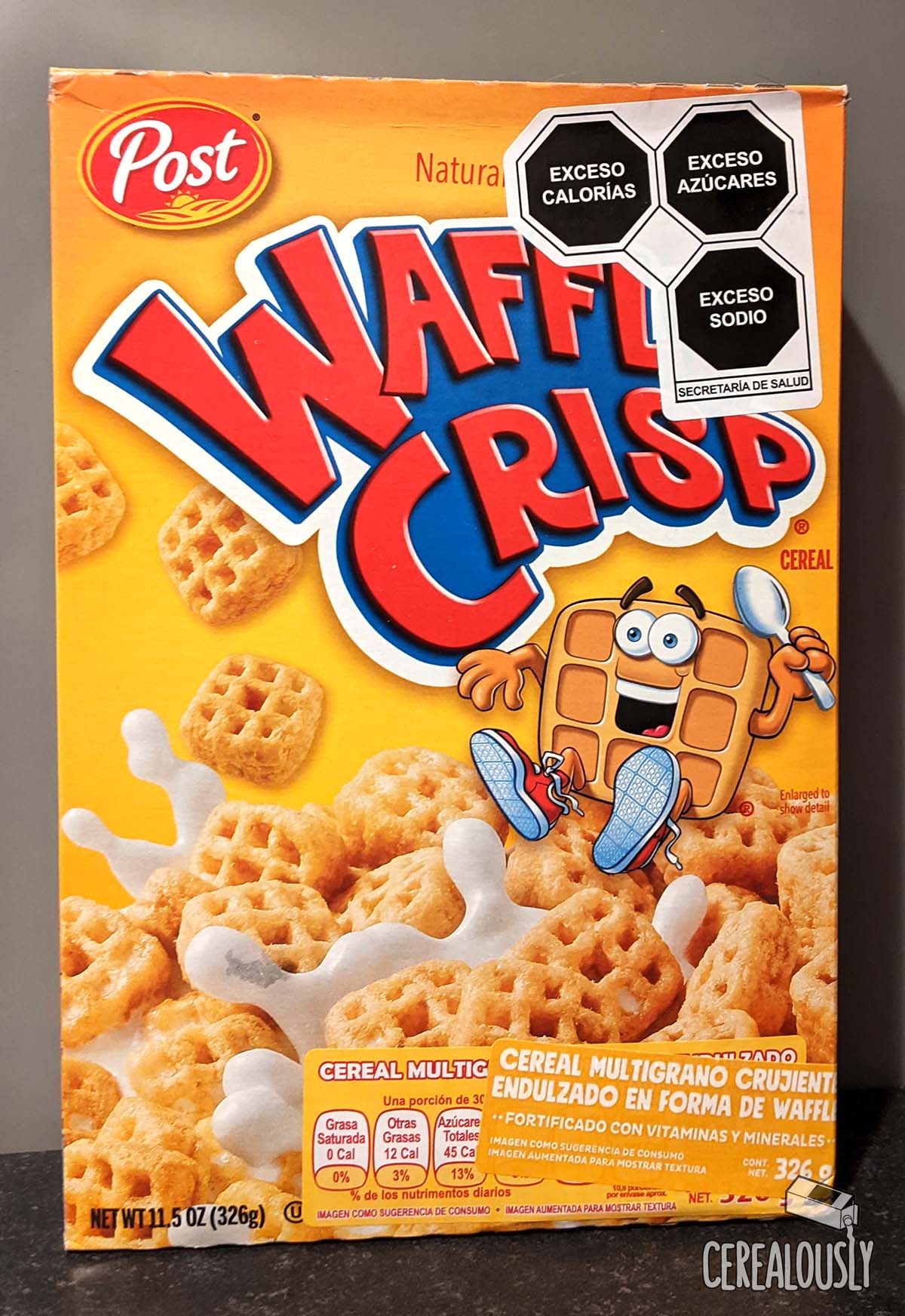 Review Waffle Crisp from Mexico! Cerealously