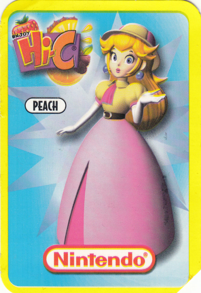 Hi-C Peach Tip Card