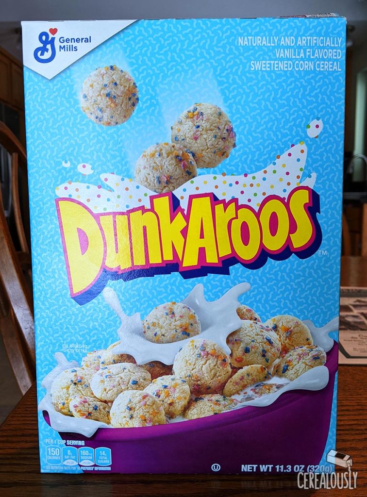 New Dunkaroos Cereal Review - Box