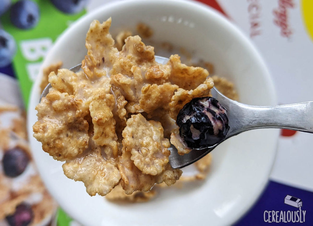 New Special K with Blueberries Review Milk