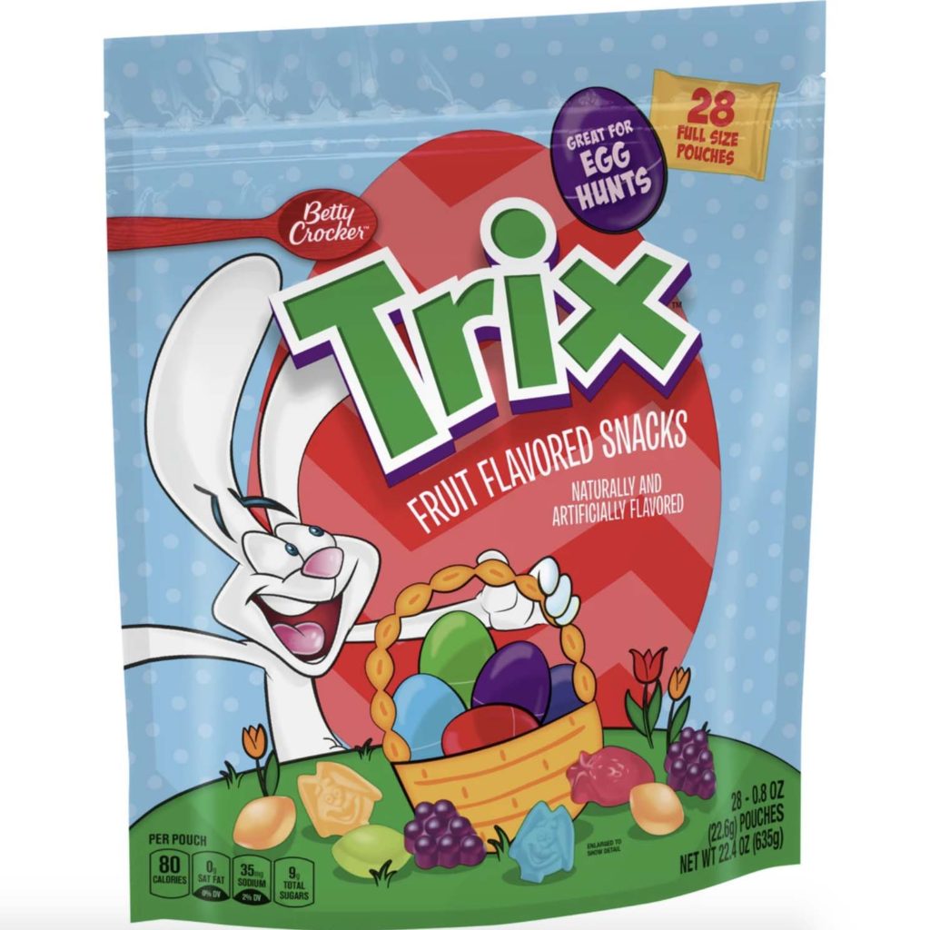 New Trix Easter Fruit Snacks