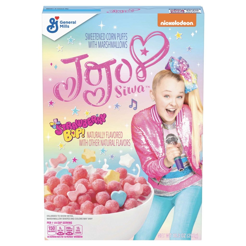 Jojo Siwa Strawberry Bop Cereal