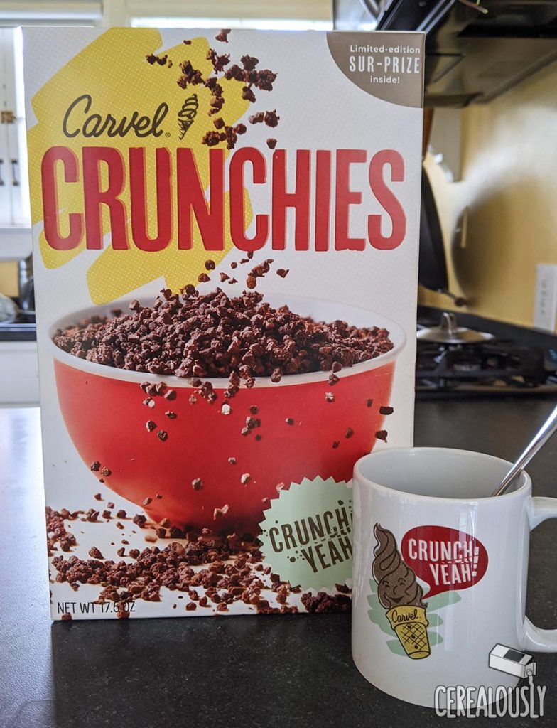 New Carvel Crunchies Cereal Review Box