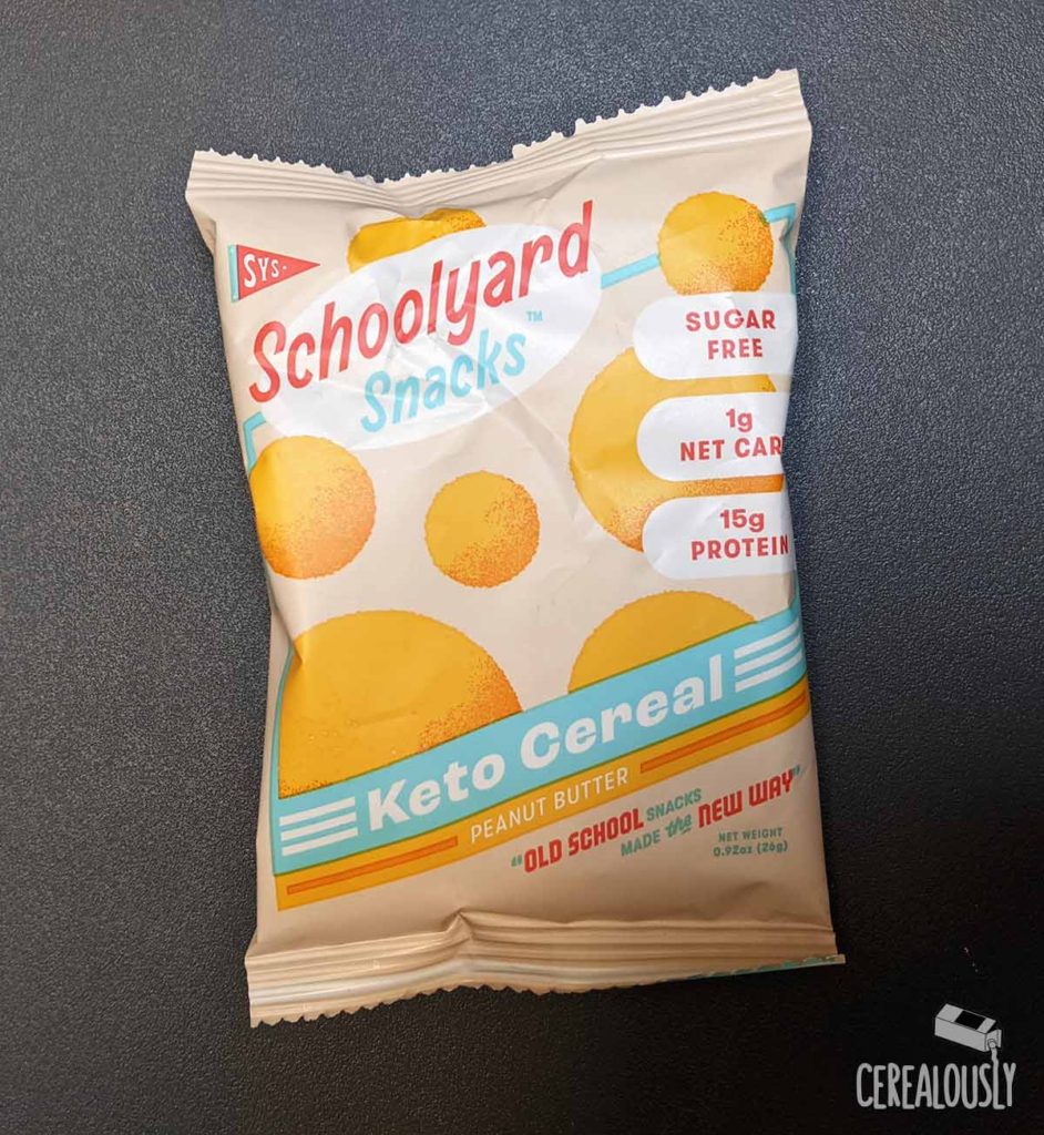 Schoolyard Snacks Peanut Butter Cereal Review Pouch