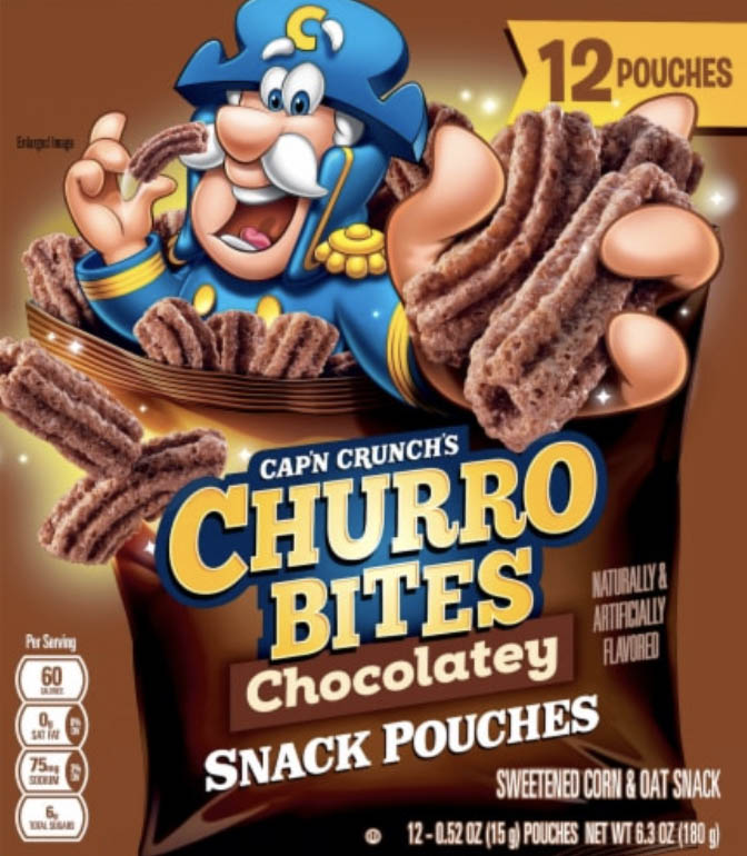 New Cap'n Crunch Churro Bites