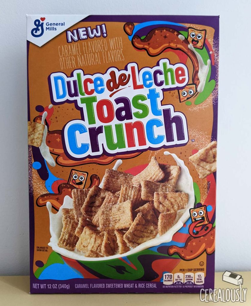 New Dulce de Leche Toast Crunch Review Box