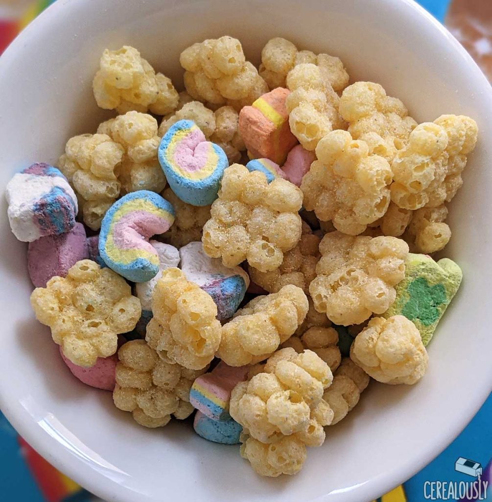 New Lucky Charms Marshmallow Clusters Review Cereal