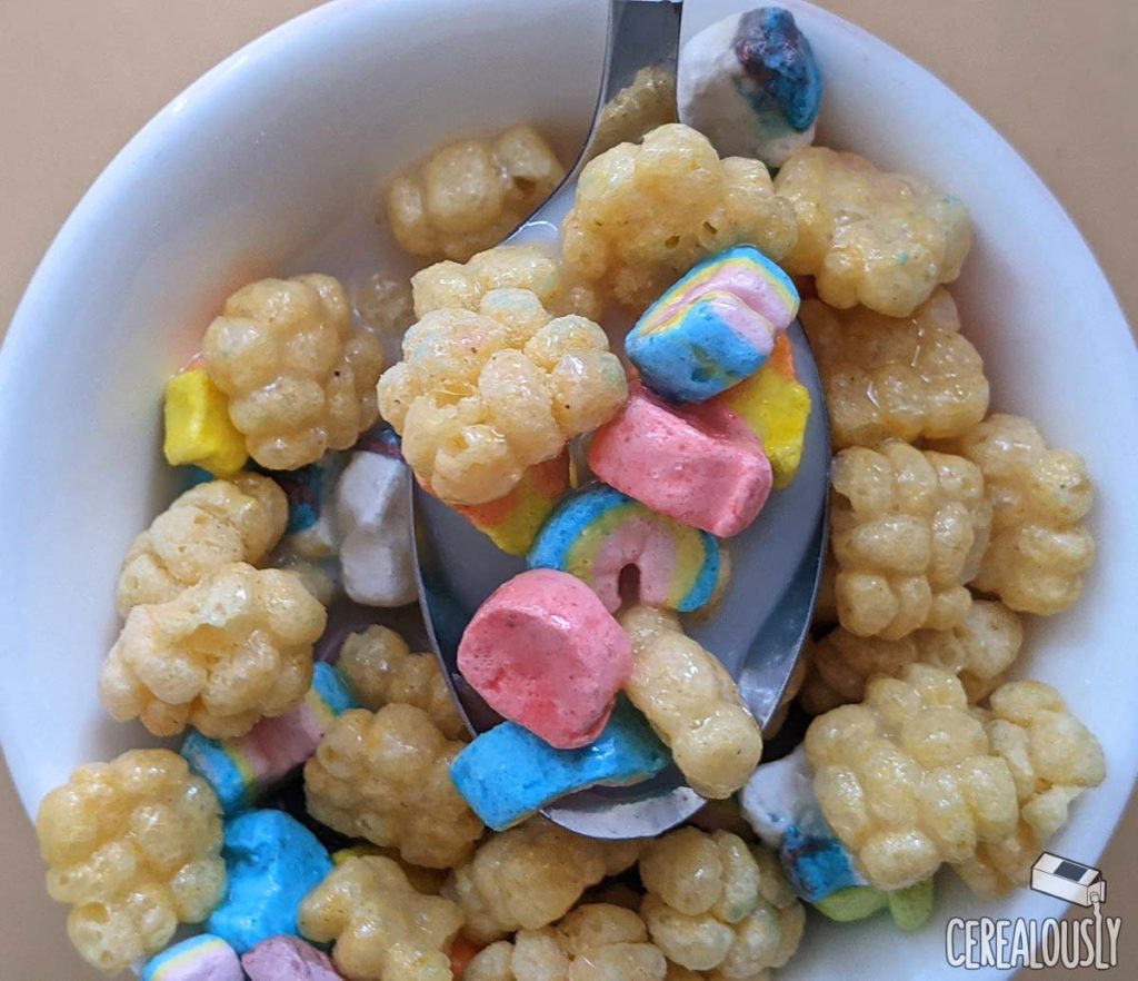 New Lucky Charms Marshmallow Clusters Review Milk