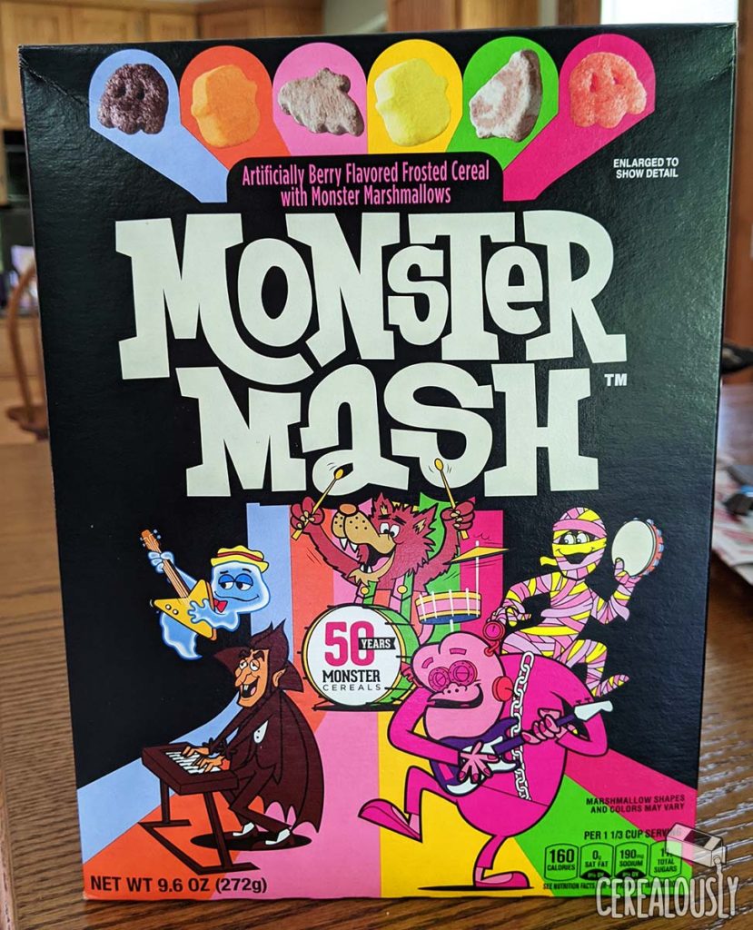 New Monster Mash Cereal Review – Box