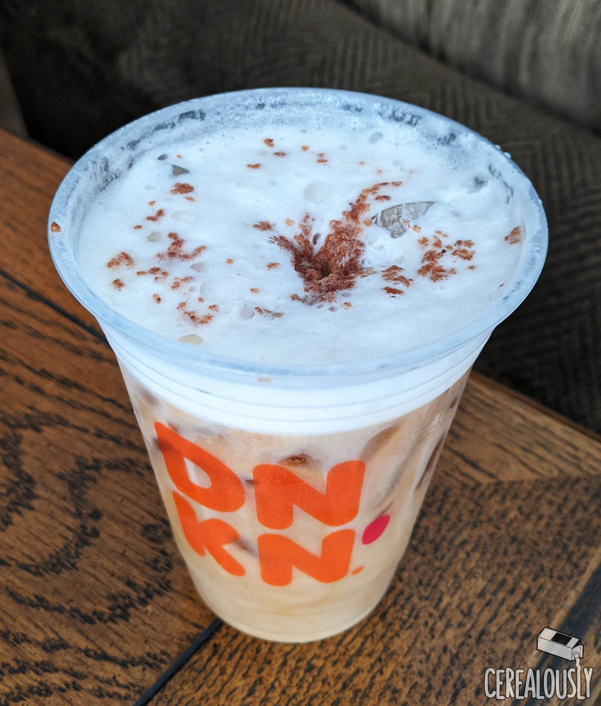 Review Dunkin’ Cinnamon Cereal & Milk Latte Cerealously