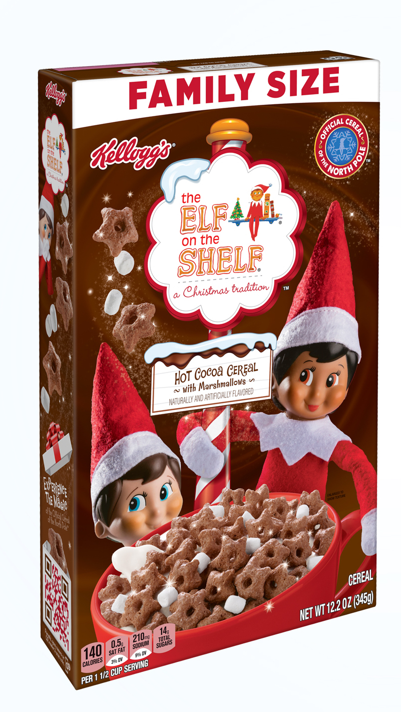 News Elf on the Shelf Hot Cocoa Cereal Cerealously