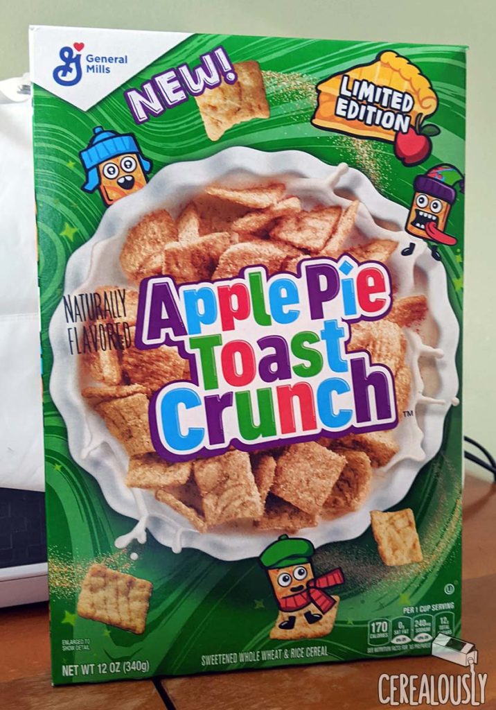 New Apple Pie Toast Crunch Review – Box