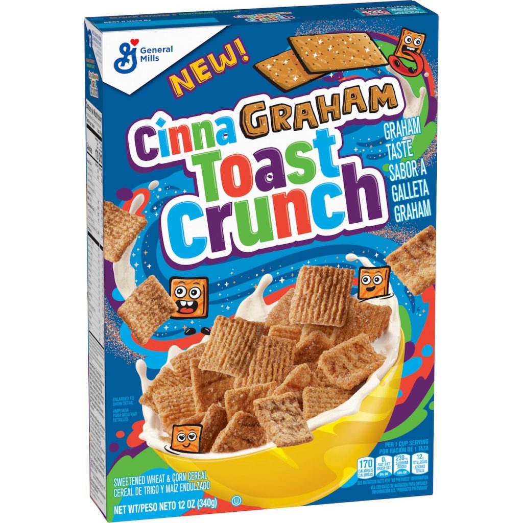 New CinnaGraham Toast Crunch Cereal