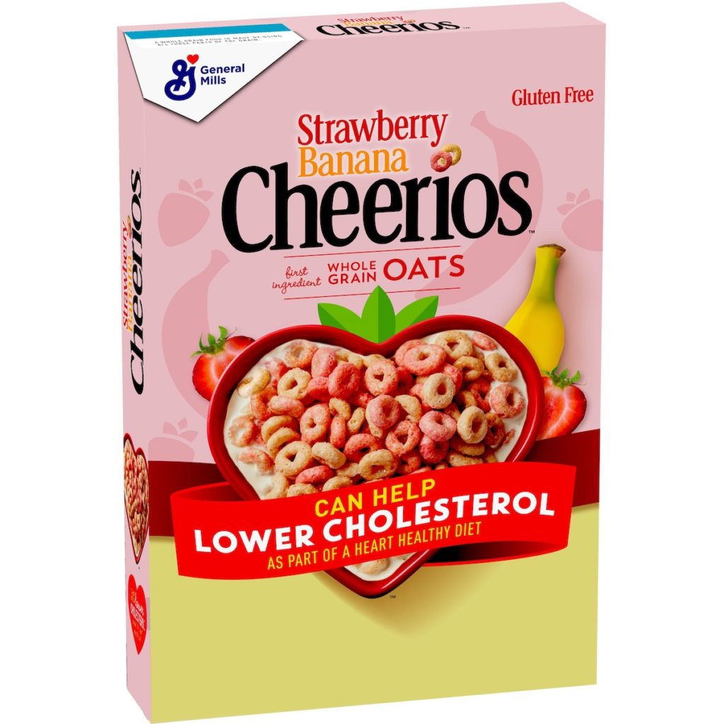 New Strawberry Banana Cheerios