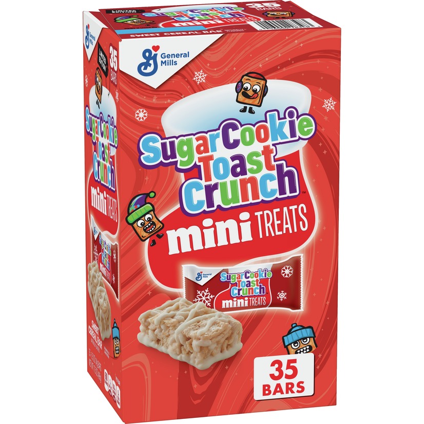 New Sugar Cookie Toast Crunch Mini Treats Box