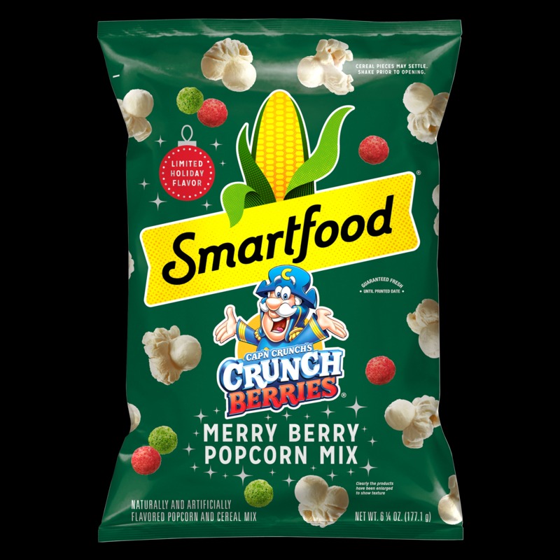 New Smartfood Merry Berries Cap'n Crunch Popcorn