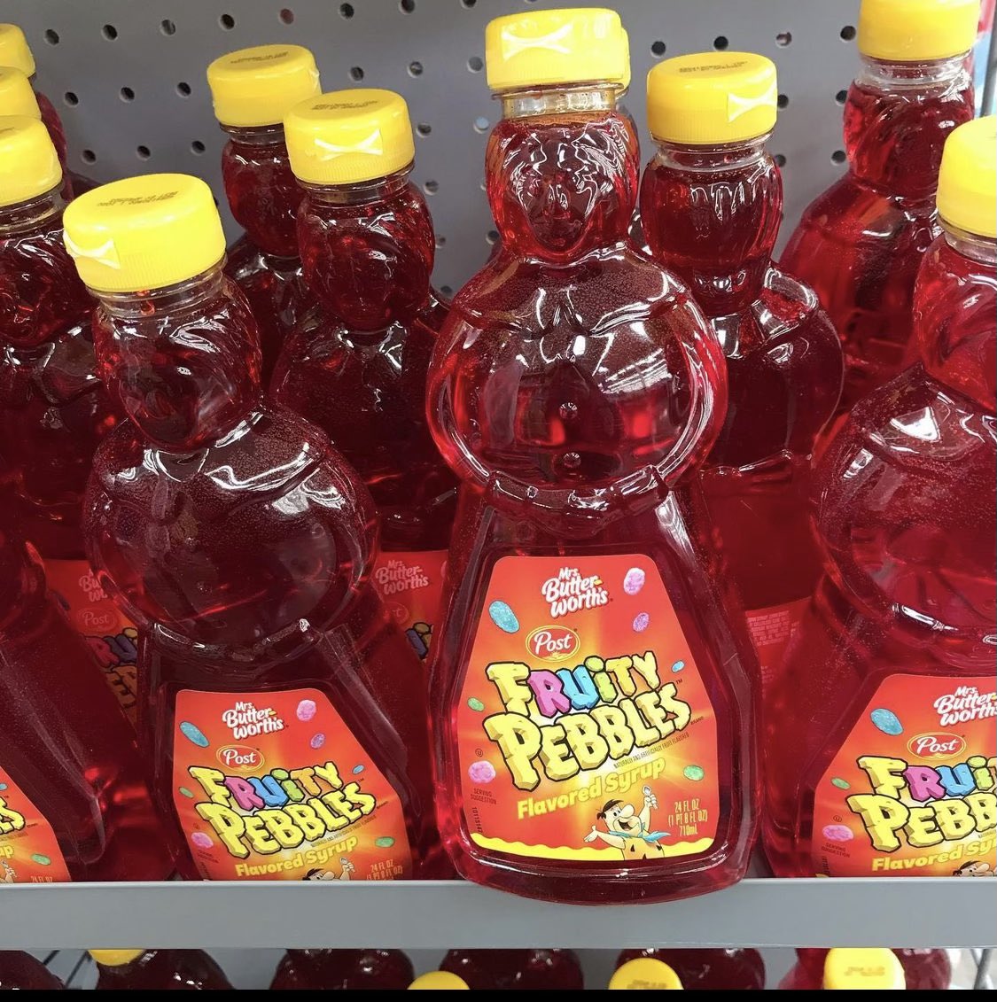Spooned & Spotted Mrs. Butterworth Fruity Pebbles Syrup Cerealously