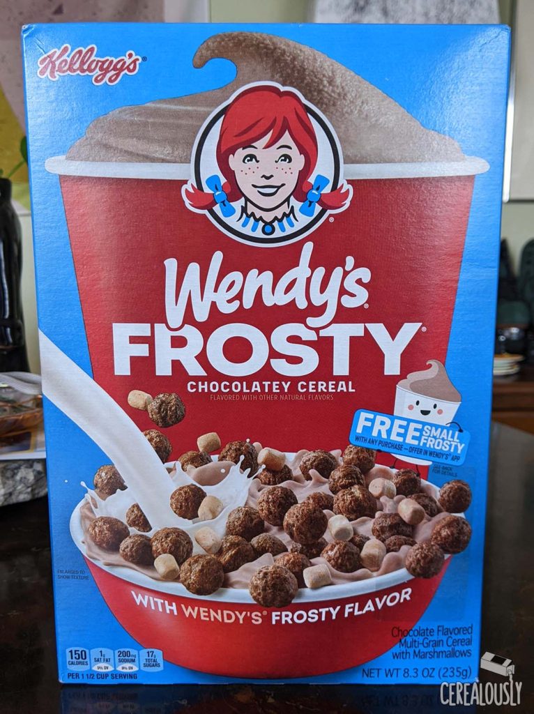 New Wendy's Frosty Cereal Review Box