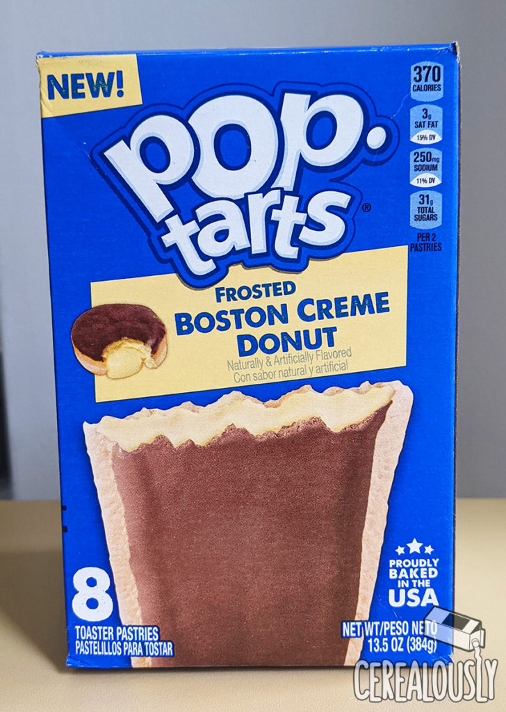 New Boston Creme Pie Pop-Tarts Review Box