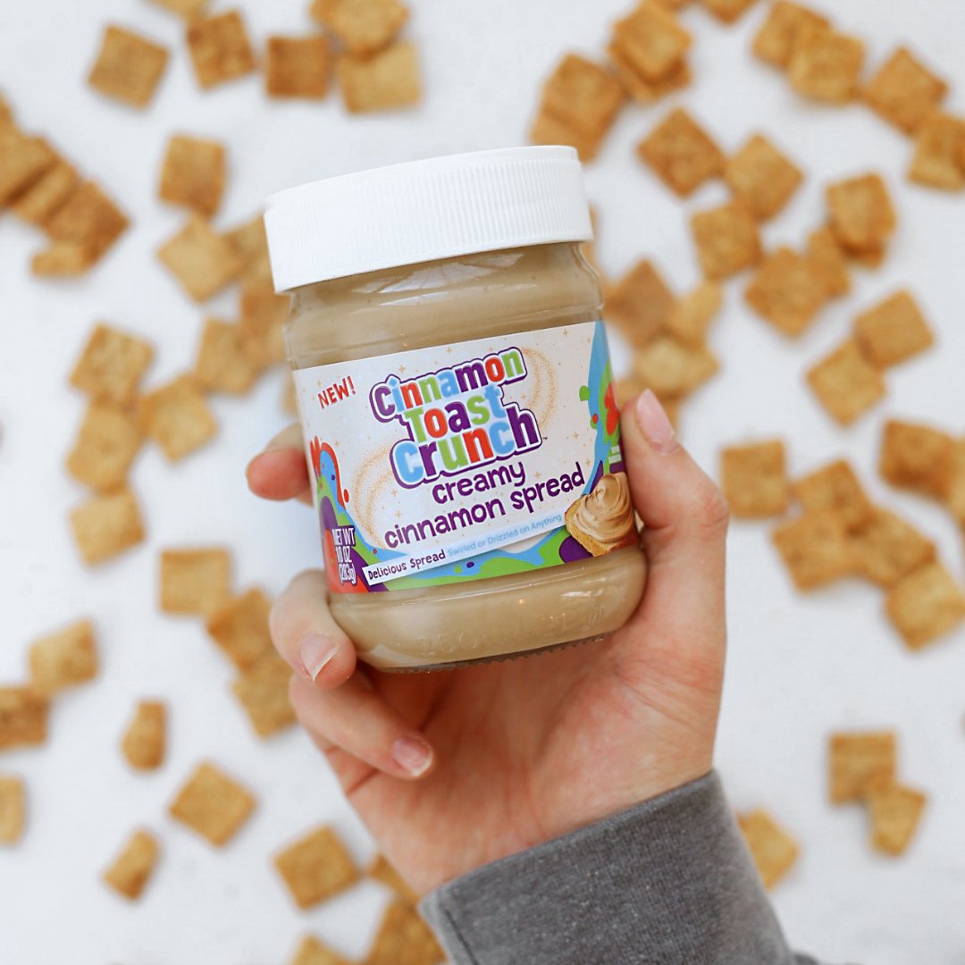 News cinnamon toast crunch creamy cinnamon spread cerealously