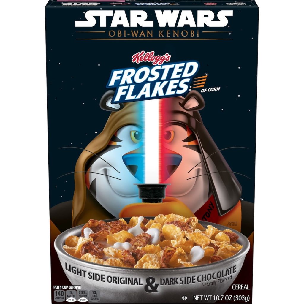 Obi-Wan Kenobi Light Side Dark Side Star Wars Frosted Flakes