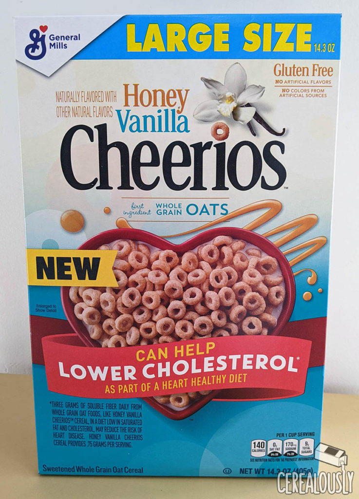 New Honey Vanilla Cheerios Review – Box