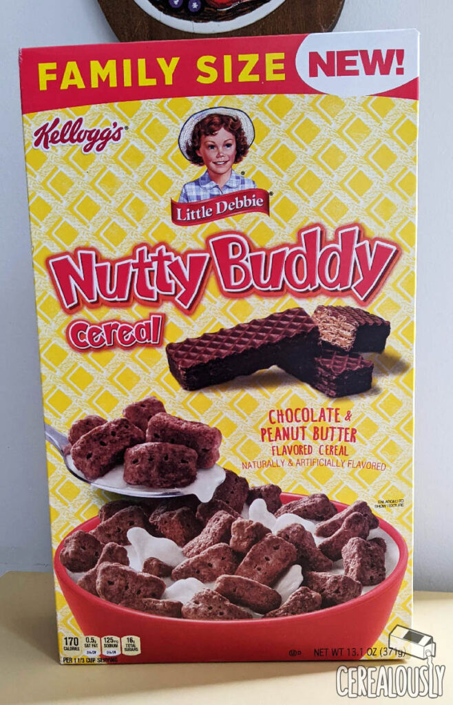 New Kellogg's Little Debbie Nutty Buddy Cereal Review - Box