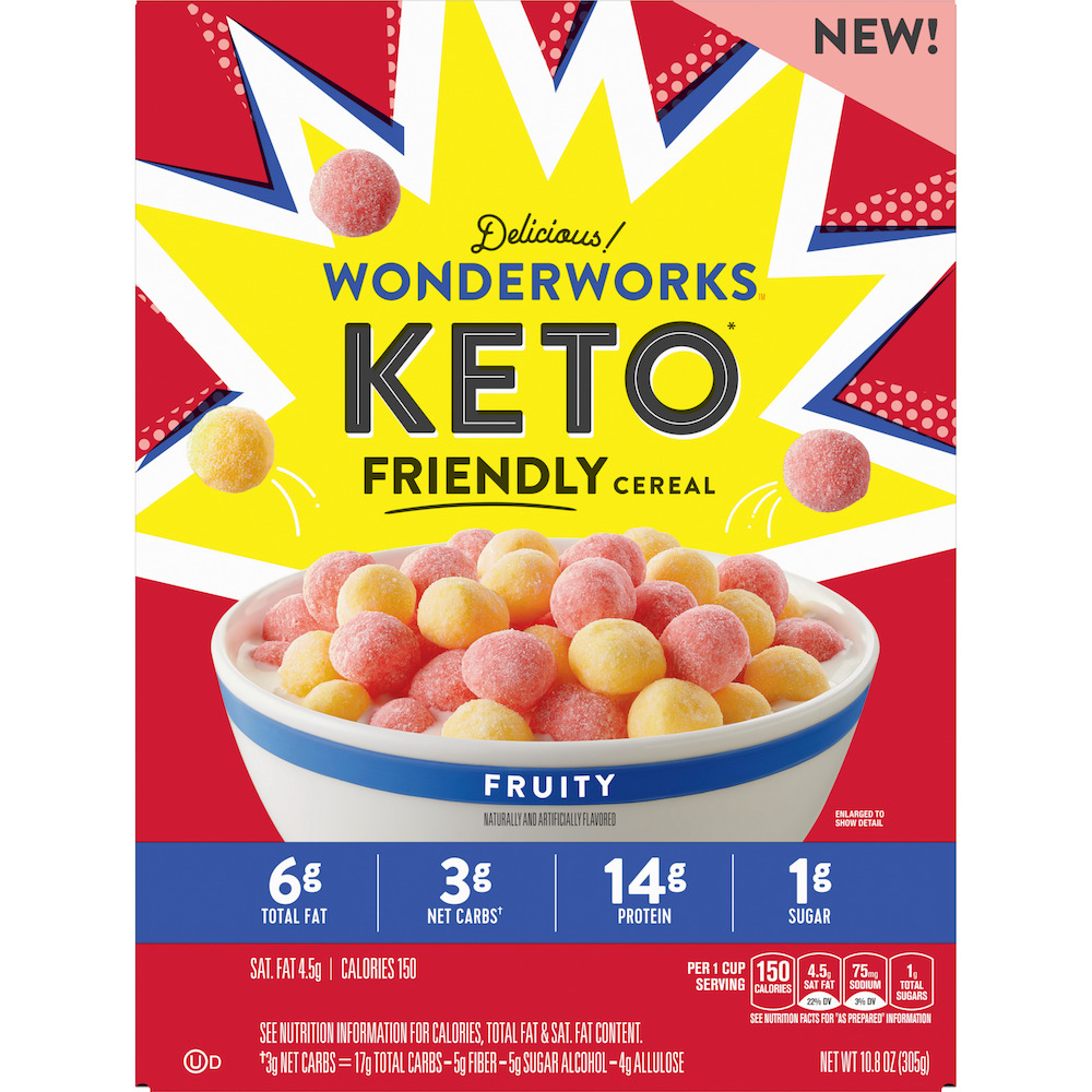 New Wonderworks Fruity Keto Cereal