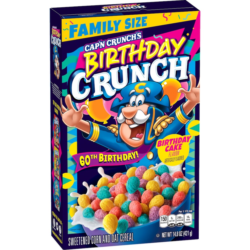 News Cap’n Crunch’s Birthday Crunch Cerealously