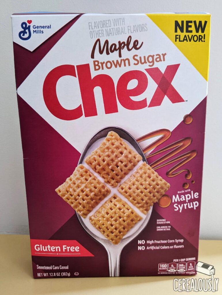 New Maple Brown Sugar Chex Review – Box