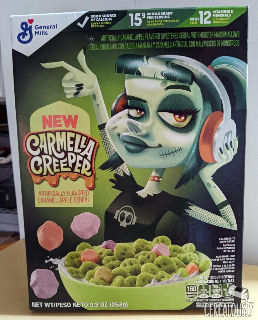 New Carmella Creeper Cereal Review - Box