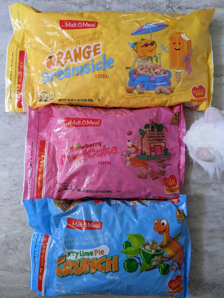 Review Malt O Meal Summer Cereals Orange Dreamsicle Key Lime